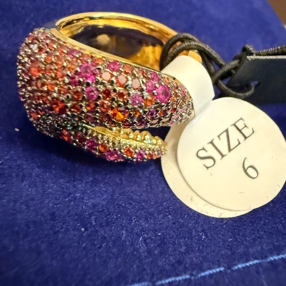 Noir Jewelry Tortuga Lobster Claw Ring SOLD OUT ONLINE RARE Size 6 - Picture 2 of 3